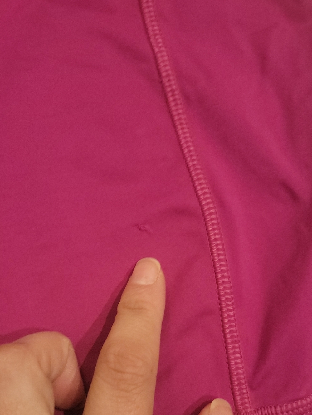 lululemon Magenta Tank with Striped Crisscross Straps- ombre purple pink - Picture 2 of 4